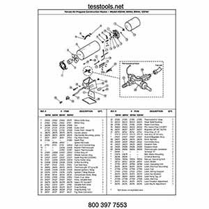 MR. HEATER HS125FAV PARTS AND PARTS LIST
