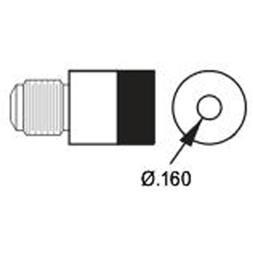 202193 Huck Manufacturing Nosepiece Gm Glass Stop