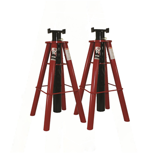 3310B American Forge & Foundry Aff - Jack Stands - 10 Ton Capacity - Pin Style - High Lift - Pair