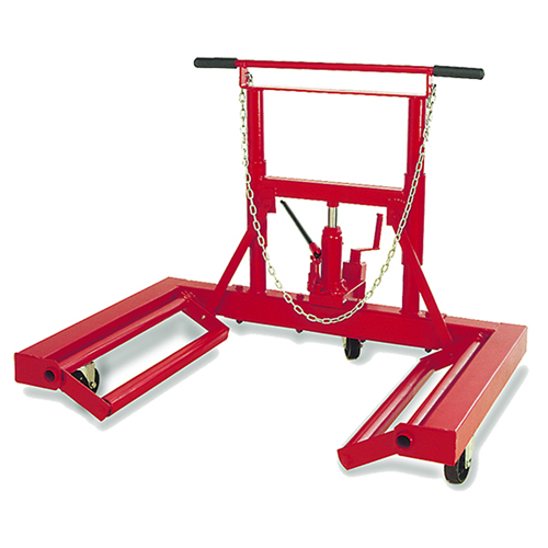 3577 American Forge & Foundry Aff - Wheel Dolly - 1,500 Lbs. Capacity - Hydraulic Lift - Single Or Dual Wheel - Heavy Duty