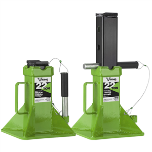 55220A Viking By American Forge & Foundry Viking By Aff - Jack Stands - 22 Ton Capacity - Pin Style - Pair