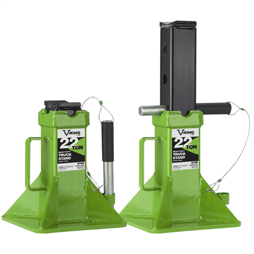 55220A Viking By American Forge & Foundry Viking By Aff - Jack Stands - 22 Ton Capacity - Pin Style - Pair