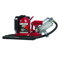 5621SD American Forge & Foundry Aff - Bottle Jack - 20 Ton Capacity - Low Profile - Air/Manual - Super Duty
