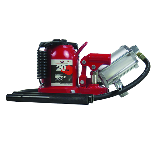 5621SD American Forge & Foundry Aff - Bottle Jack - 20 Ton Capacity - Low Profile - Air/Manual - Super Duty
