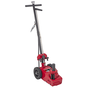 AFF - Axle Jack - 22 Ton Capacity - Air/Hydraulic - Spring Return - w/ 3 pc Ext Kit & 2 pc Handle