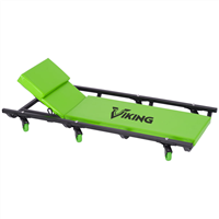 57102 Viking By American Forge & Foundry Viking By Aff - Mechanic'S Creeper W/ Adjustable Headrest - 40" - 6 Wheel - 400 Lbs. Capacity