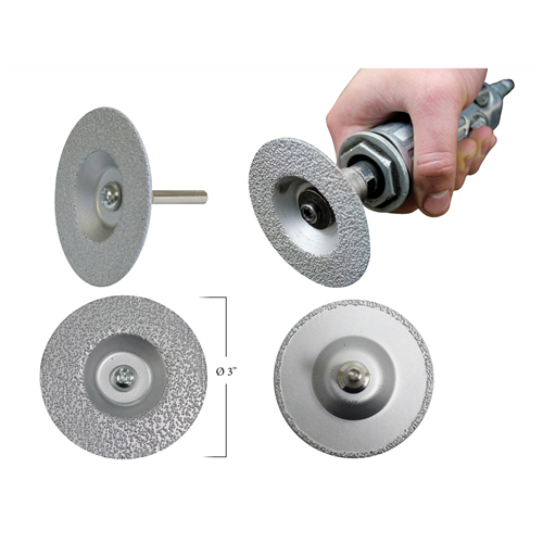8151 Innovative Products Of America 3" 3-In-1 Diamond Grinding Wheel