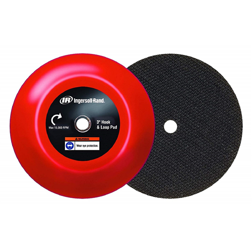 03H-PAD-HL Ingersoll Rand 3" Hook & Loop Backing Pad For Ingersoll Rand 3128 Mini Orbital Sander And 3129 Mini Polisher