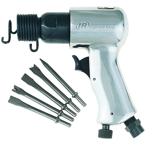 115K Ingersoll Rand Air Hammer 5-Piece Chisel Set, 5,000 Bpm, 1-5/8" Stroke, 0.75" Bore Diameter