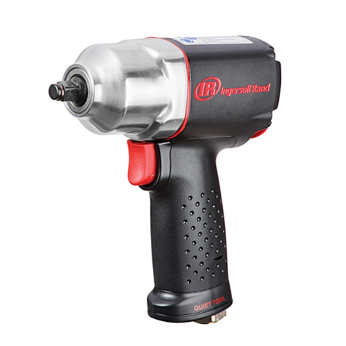 2115QXPA Ingersoll Rand 3/8" Air Impact Wrench, Quiet, 300 Ft-Lbs Max Torque, Maintenance Duty, Pistol Grip