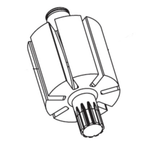 2135-53 Ingersoll Rand Rotor For 2135Ti