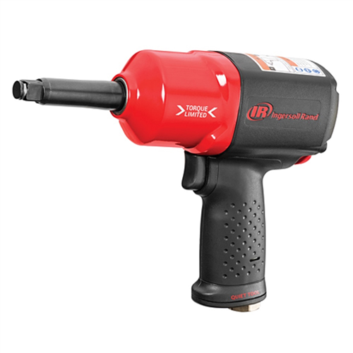 2135QTL-2 Ingersoll Rand 2-1/2" Air Impact Wrench, Quiet, 780 Ft-Lbs Max Torque, General Duty, Pistol Grip, 2" Extended Anvil