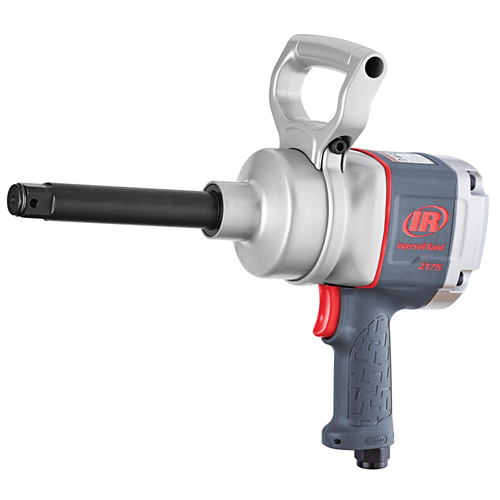 2175MAX-6 Ingersoll Rand 1" Air Impact Wrench, 2000 Ft-Lbs Max Torque, Maintenance Duty, Pistol Grip, 6" Extended Anvil