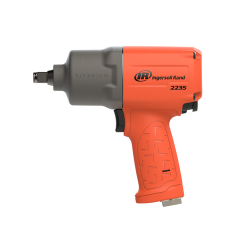 2235TIMAX-O Ingersoll Rand 1/2" Air Impact Wrench, 1350 Ft-Lbs Nut-Busting Torque, Maintenance Duty, Pistol Grip, Titanium Hammercase, Orange