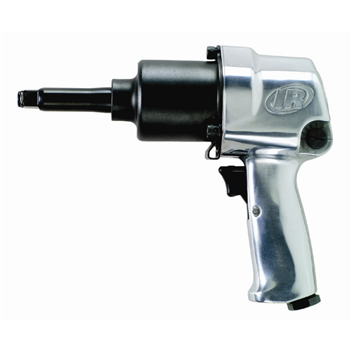 244A-2 Ingersoll Rand 1/2" Air Impact Wrench, 500 Ft-Lbs Max Torque, Super Duty, Pistol Grip, 2" Extended Anvil