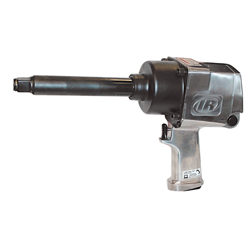 261-6 Ingersoll Rand 3/4" Air Impact Wrench, 1100 Ft-Lbs Forward Torque, Pistol Grip, 6" Extended Anvil