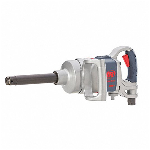 2850MAX-6 Ingersoll Rand 1" Air Impact Wrench, 2100 Ft-Lbs Max Torque, Maintenance Duty, D-Handle, Inside Trigger, 6" Extended Anvil