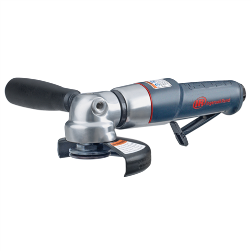 345MAX Ingersoll Rand Right Angle Air Grinder, 5" Wheel, 5/8 In-11 Thread, 12,000 Rpm, Rear Exhaust, 0.88 Hp