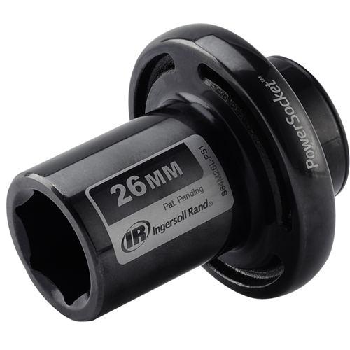 S64M26L-PS1 Ingersoll Rand 26Mm Metric Hex Deep Powersocket For Ingersoll Rand 1/2In Drive Tool
