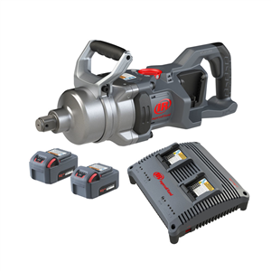 W9491-K2E Ingersoll Rand 20V High-Torque 1" Cordless Impact Wrench Kit, 2600 Ft-Lbs Nut-Busting Torque, 2 Batteries And Charger