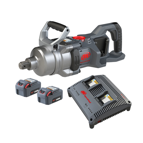 W9491-K2E Ingersoll Rand 20V High-Torque 1" Cordless Impact Wrench Kit, 2600 Ft-Lbs Nut-Busting Torque, 2 Batteries And Charger