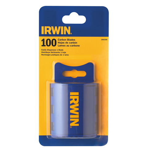 2083200 Irwin Industrial Carbon Razor Blades 100Pk