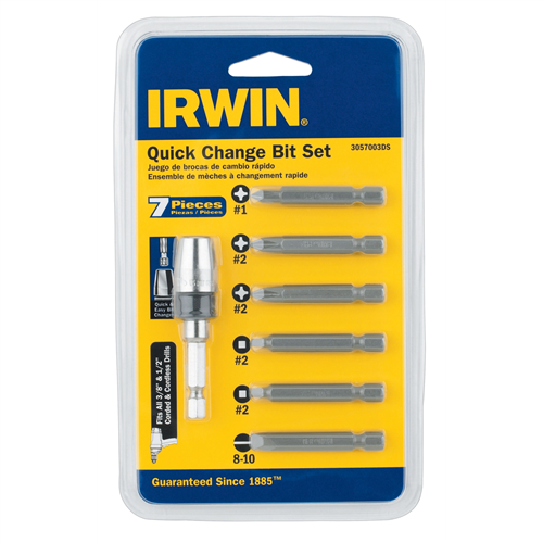 3057003DS Irwin Industrial Drive Guide Set - 7 Pc.