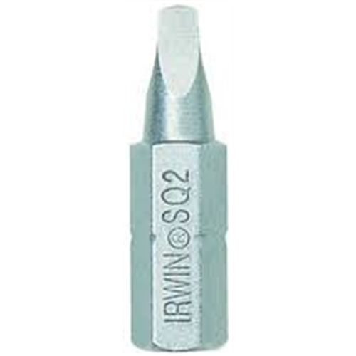 3512052C Irwin Industrial #2 Sq Rec Insert Bit 1" 2Pc