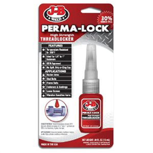 27113 J B Weld J-B Weld Perma-Lock 13Ml. Red Threadlocker