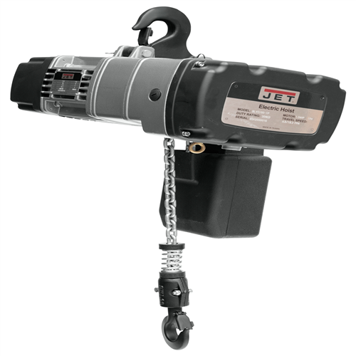 104046 Jet 2-Ton Electric Chain Hoist 1-Phase 20' Lift | Blvs200-020