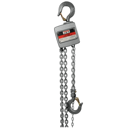 133054 Jet Tools 1-1/2-Ton Hand Chain Hoist With 30' Lift - Al100-050-30