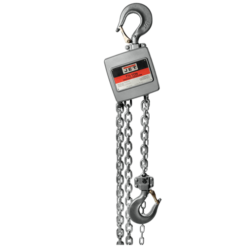 133123 Jet Tools 1-1/2-Ton Aluminum Hand Chain Hoist With 20' Lift - Al100-150-20