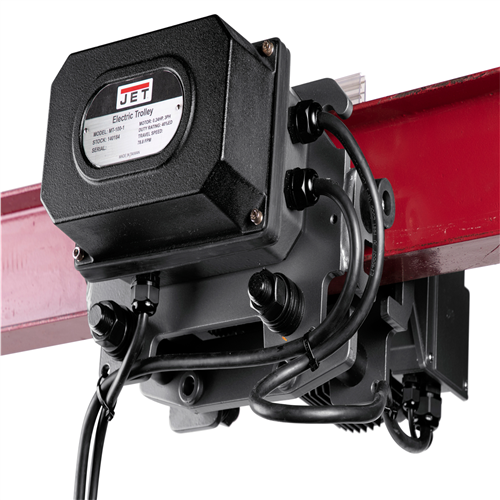 144187 Jet Mt200-4, 2 Ton Two Speed Electric Trolley 3-Phase 460V