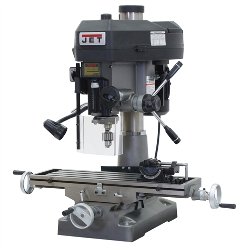 350018 Jet Tools Jmd-18, R-8 Taper Mill Drill, 2Hp, 1Ph, 115/23