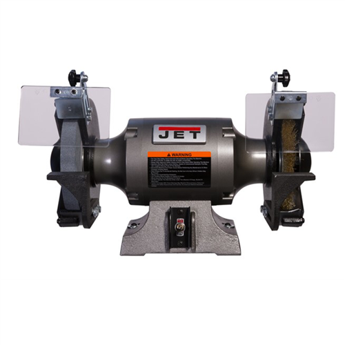577128 Jet Tools Shop Grinder 8" Grinding & Wire Wheel, 1Hp,