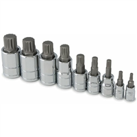 60968 9Pc Triple Square Socket Set