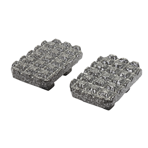 93624 J S Products (Steelman) 2 Pk Adjustable Clamp Steel Pads (#94036)