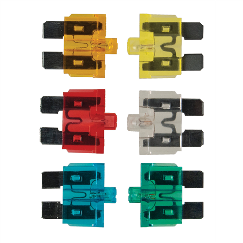 10-1008 The Best Connection 5 Thru 30 Amp Atc/Ato Smart Glow Fuse Kit 6 Pcs