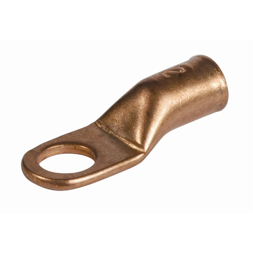 1313F The Best Connection 2 Ga 5/16" Seamless Copper Lug