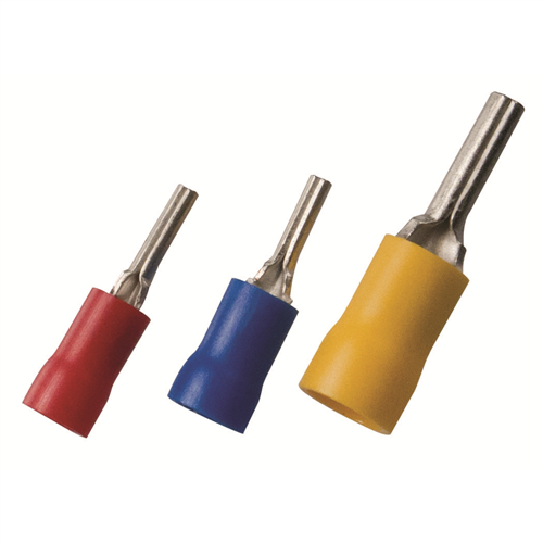 2290H The Best Connection 22-18 Vinyl Pin Terminal Red
