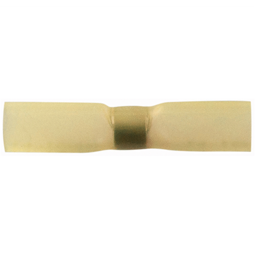 2372SB The Best Connection 12-10 Yellow Ss Heat Shrink Butt Connector 4Pcs