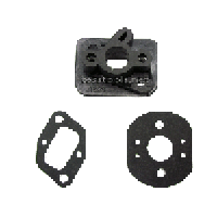 j4332 Jiffy Carburetor Adaptor Kit includes Carb Spacer, Carb Gasket, Engine Gasket