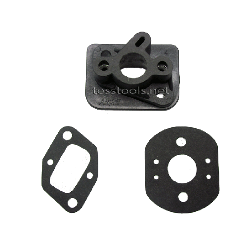 j4332 Jiffy Carburetor Adaptor Kit includes Carb Spacer, Carb Gasket, Engine Gasket