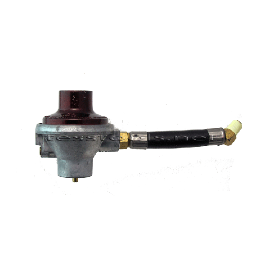 This part has been replaced by 2 different parts.
The regulator is part number 4550
The hose is part number 4549