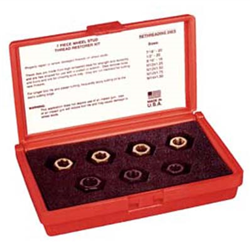 2583 Lang Tools (Kastar) Wheel Stud Thread Restorer Kit 7Pc