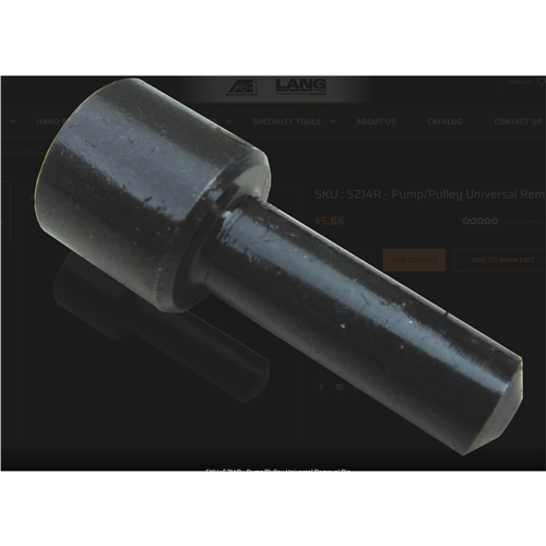 5214R Lang Tools (Kastar) Pump/Pulley Universal Removal Pin
