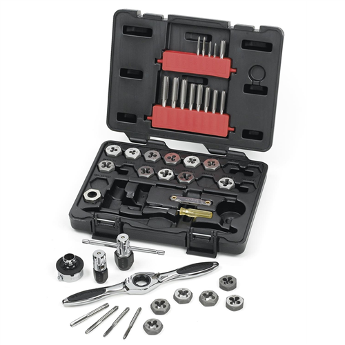 3886 Gearwrench Gearwrench Tap & Die Set Metric 40Pcs