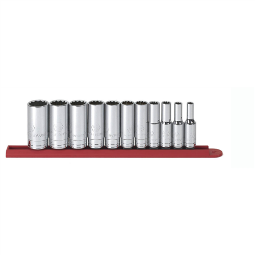 80563 Gearwrench 11Pc 3/8" Dr 12Pt Deep Sae Socket Set