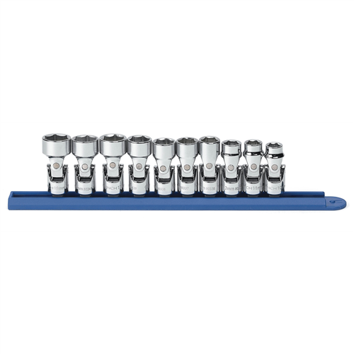80565 Gearwrench 10Pc 3/8" Drive 6Pt Flex Mm Socket Set