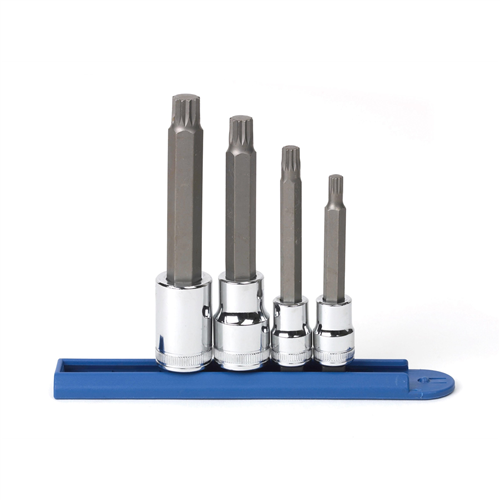 80572 Gearwrench 4Pc 3/8 & 1/2"Dr 12Pt Metric Bit Socket